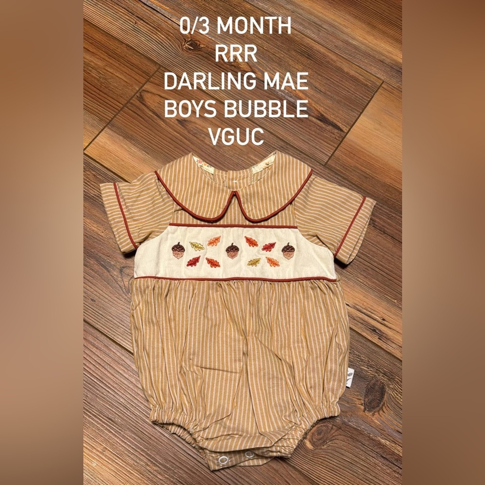 ‘Harvest Blessings’
Darling Mae
VGUC
0/3 month